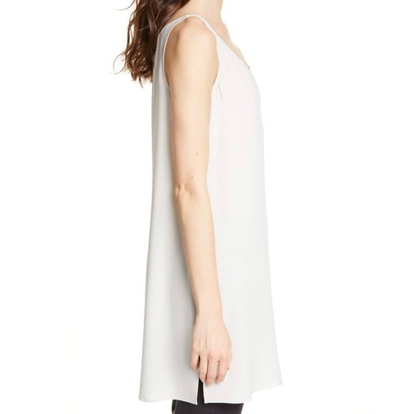 NWT Eileen Fisher 100% Silk Sleeveless Tunic Size Small - Picture 2 of 10